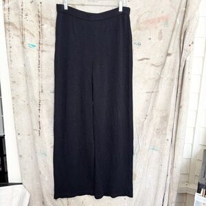 St John Collection Santana Knit Wide Leg Pant